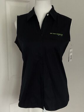 💐NWT💐 DKNY Jeans Corp Women’s Black Vest - size S